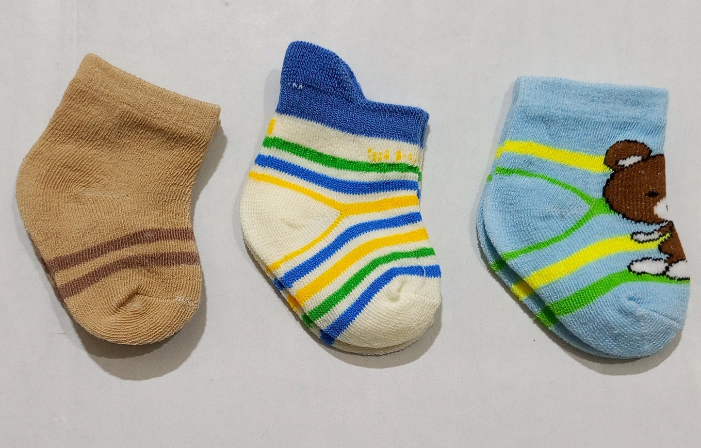 Pack of 3 Baby Socks.