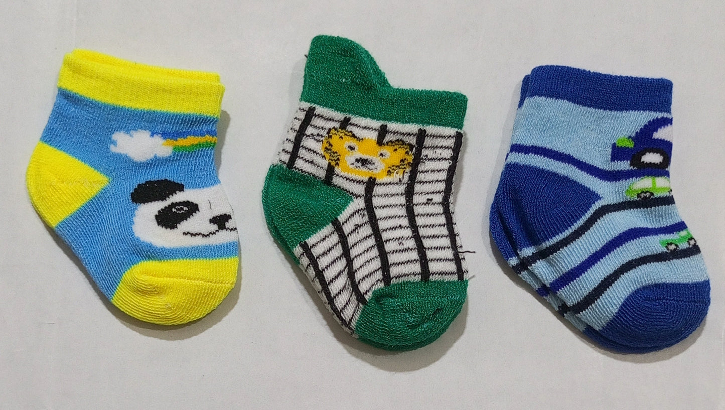 Pack of 3 Baby Socks.