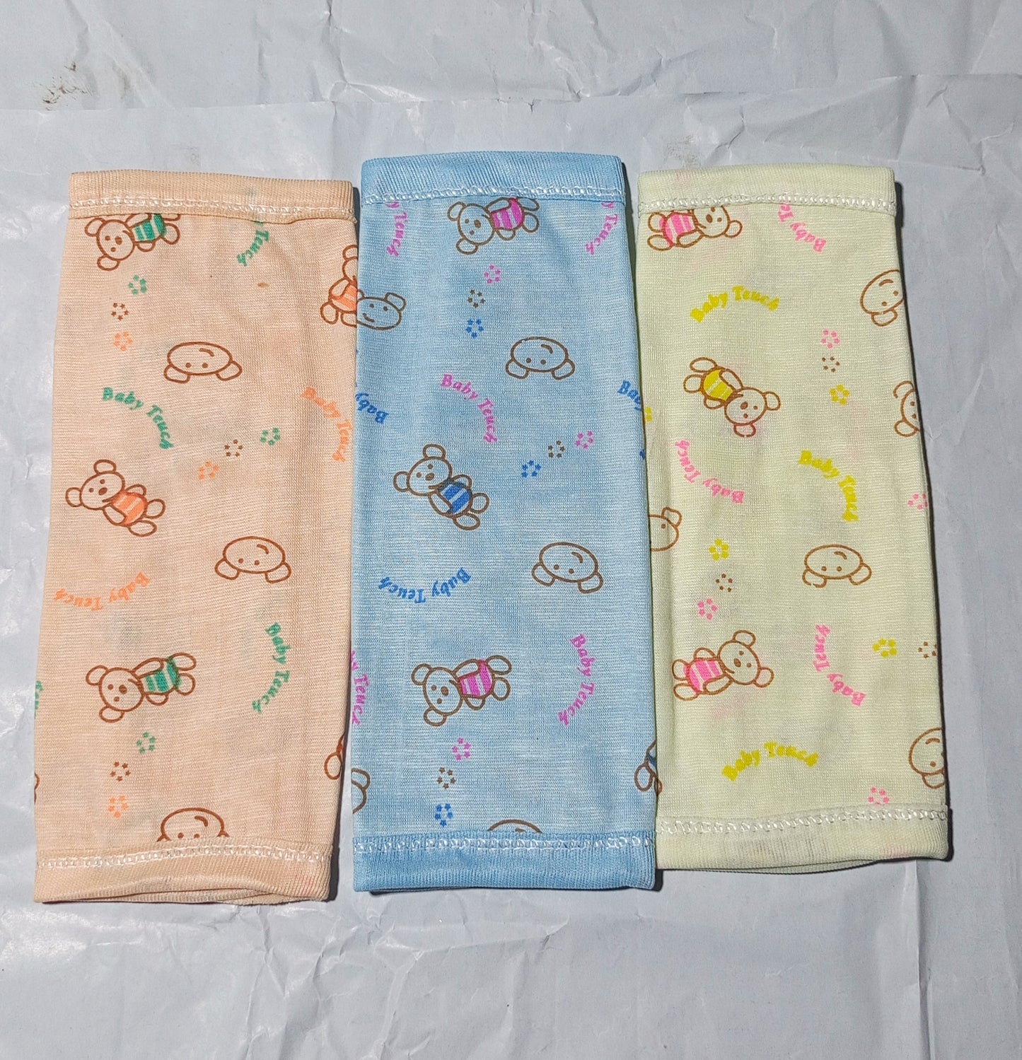 Pack of 3 Baby Mini Soft Face Towels.