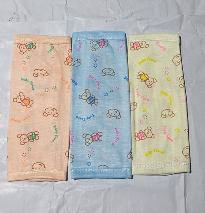 Pack of 3 Baby Mini Soft Face Towels.