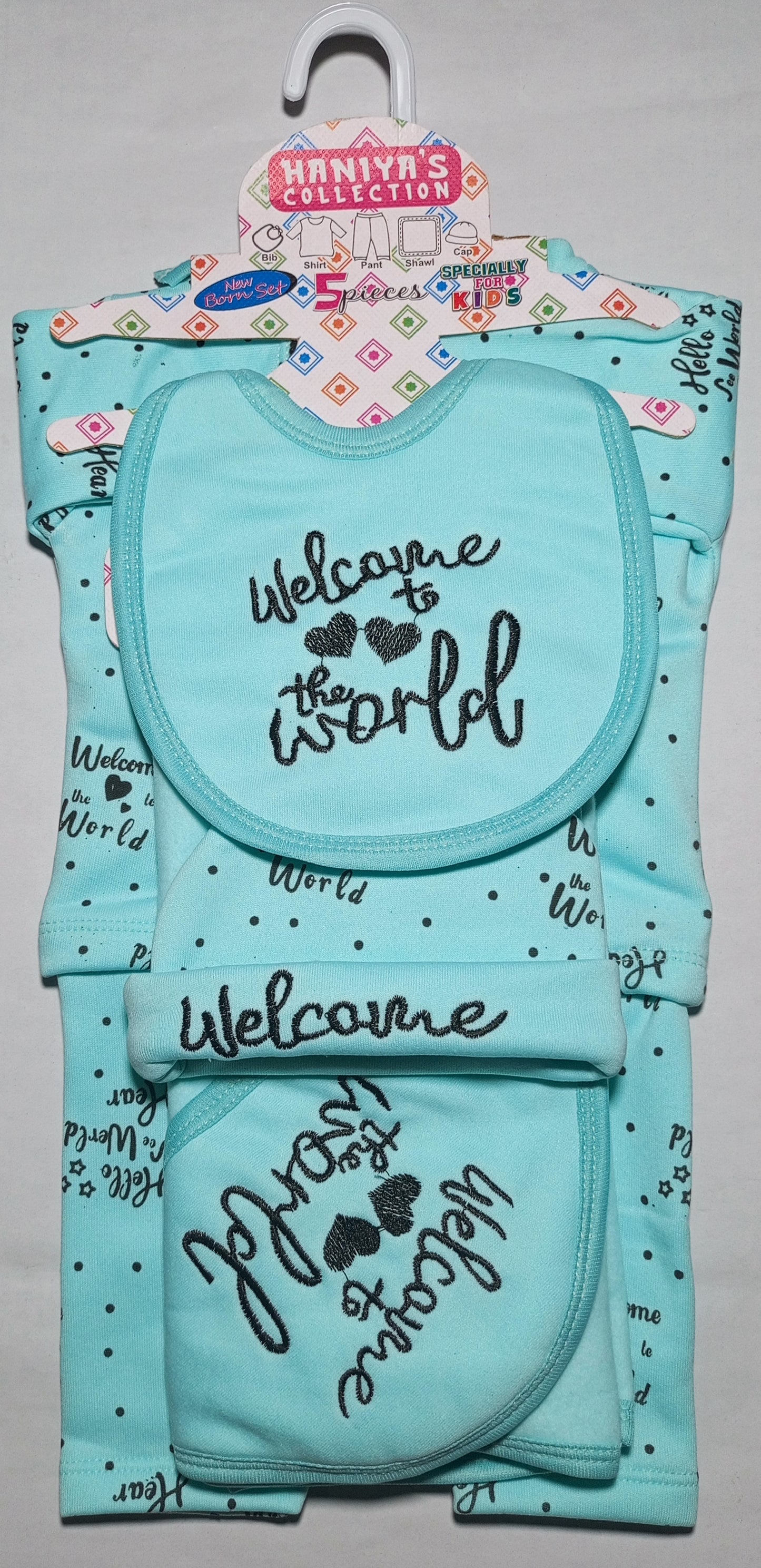 Newborn Baby Starter Set - 5pcs