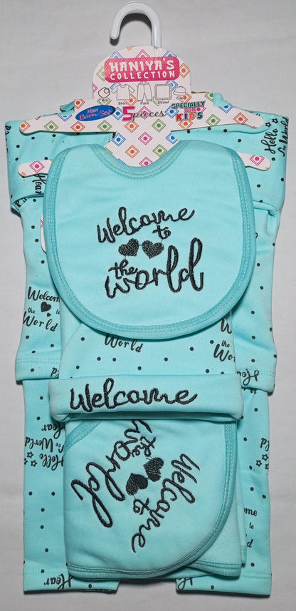 Newborn Baby Starter Set - 5pcs