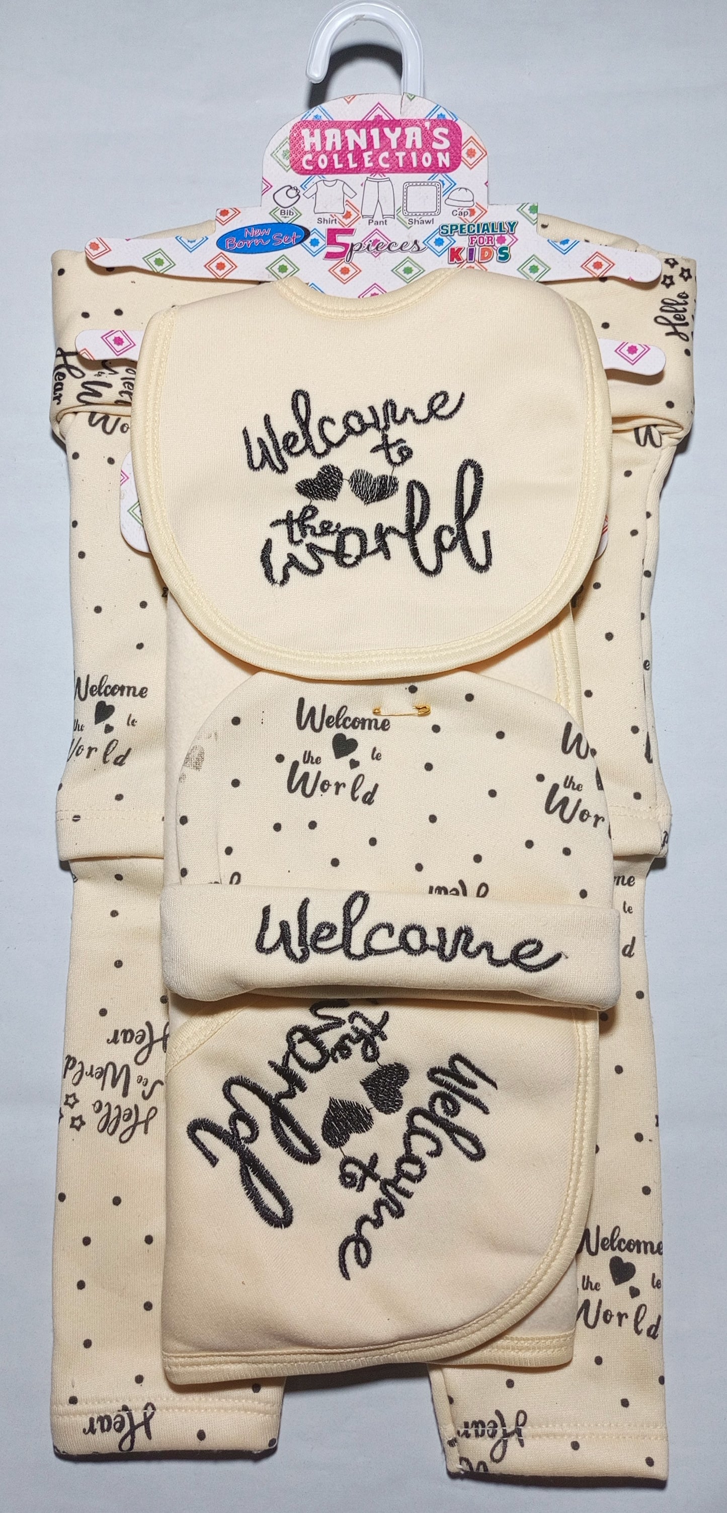 Newborn Baby Starter Set - 5pcs